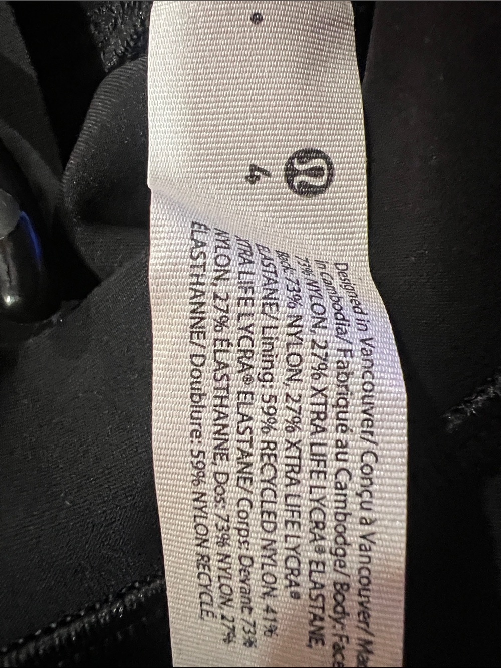 lululemon athletica Black Long-Sleeve One-Piece Swim NWOT - Picture 2 of 12